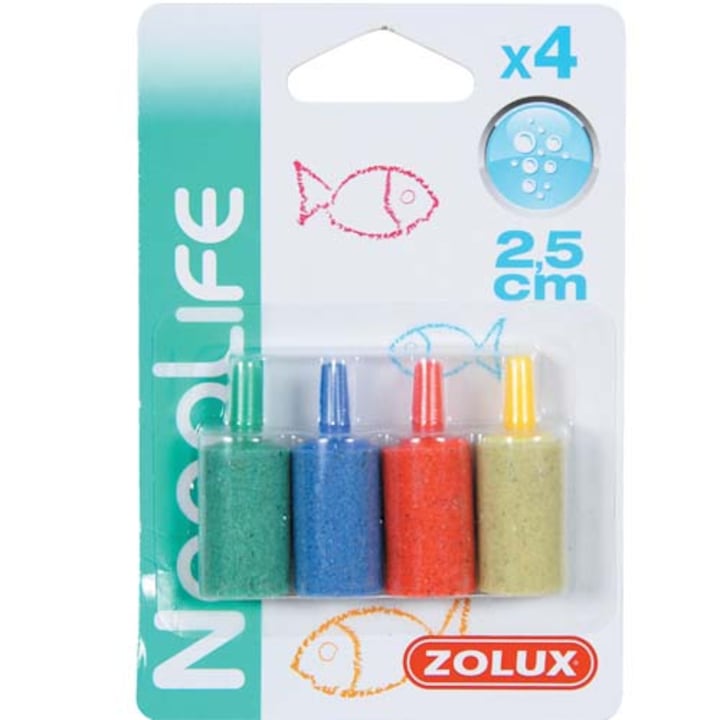 Камък за въздух Zolux, 2.5 см, 4 броя