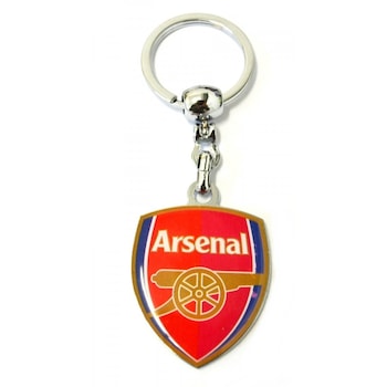 Breloc cheie inox, echipa Arsenal Londra, multicolor Breloc cheie inox, echipa Arsenal Londra, multicolor