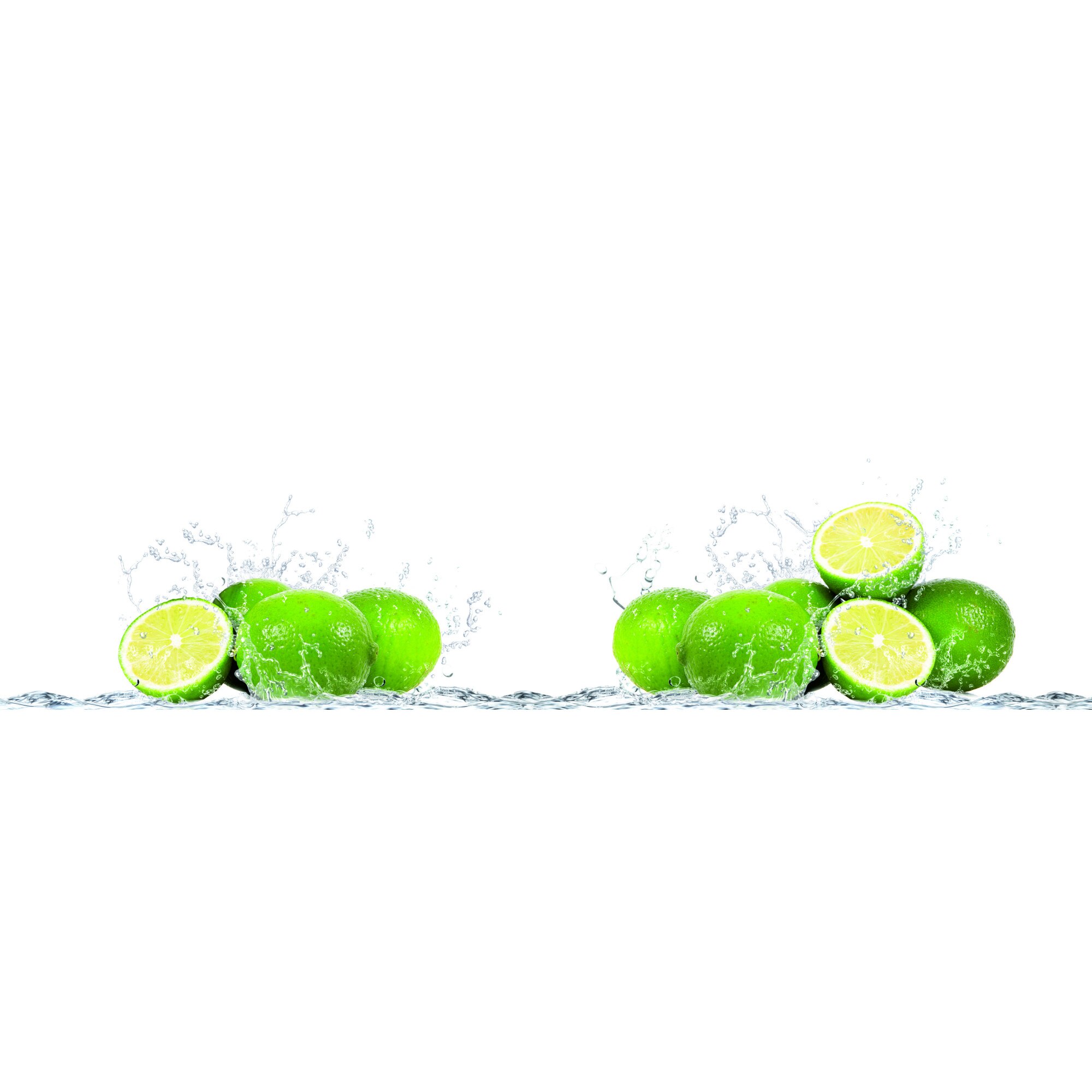 Panou sticla decorativa bucatarie 600 x 1600 mm Lime