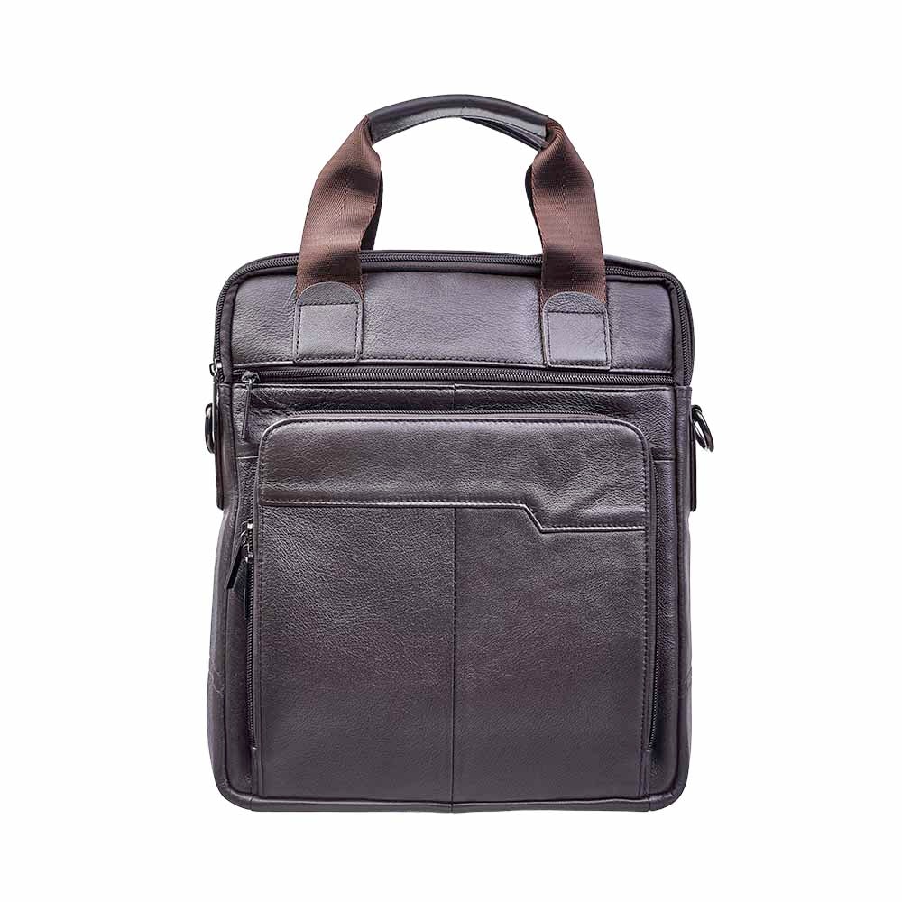 Geanta piele barbati,Toro Nero,Areen coffee