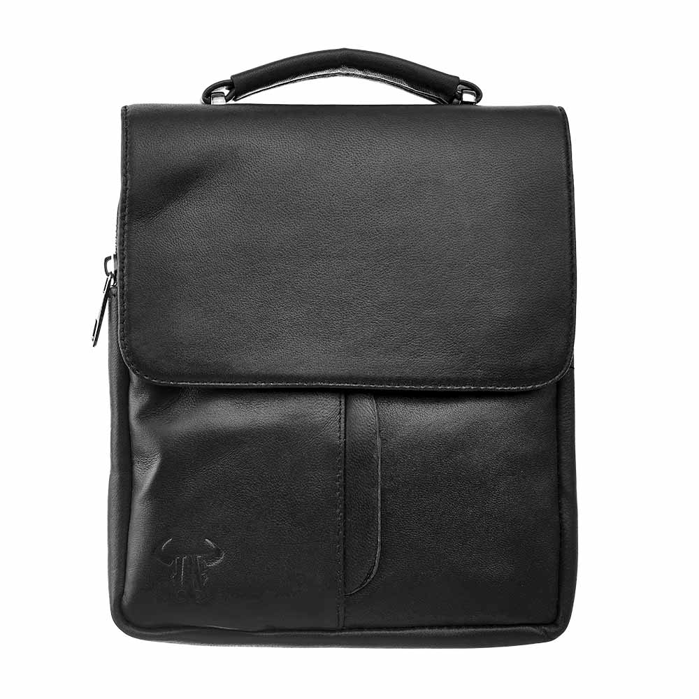 Geanta piele barbati,Toro Nero,Amadi black