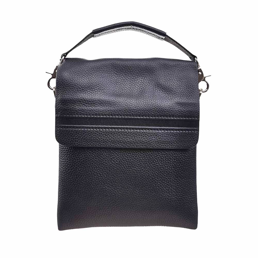 Geanta piele barbati,Toro Nero,Brocky black