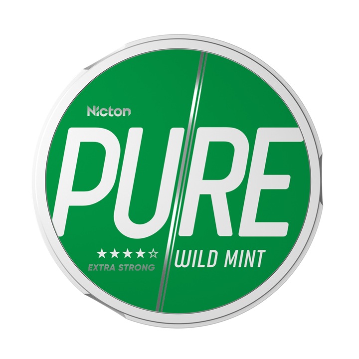 Snus PURE 16 mg - Fara tabac pe baza de nicotina - Wild Mint