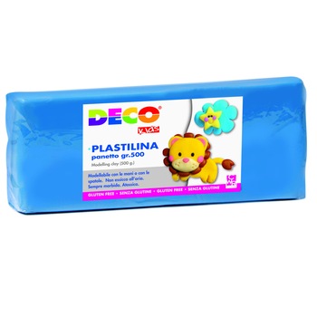 Plastilina 500 g albastru deschis Plastilina 500 g albastru deschis