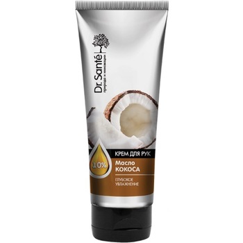 Crema pentru maini cu ulei de cocos, 75 ml, Dr. Sante Crema pentru maini cu ulei de cocos, 75 ml, Dr. Sante
