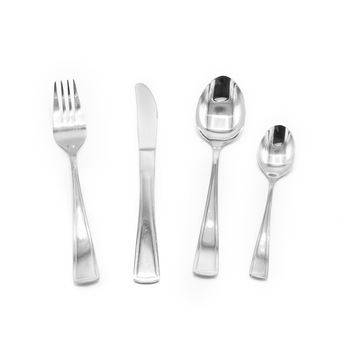 Set tacamuri 24 piese, model Bella Gastro, inox, ICOS Set tacamuri 24 piese, model Bella Gastro, inox, ICOS