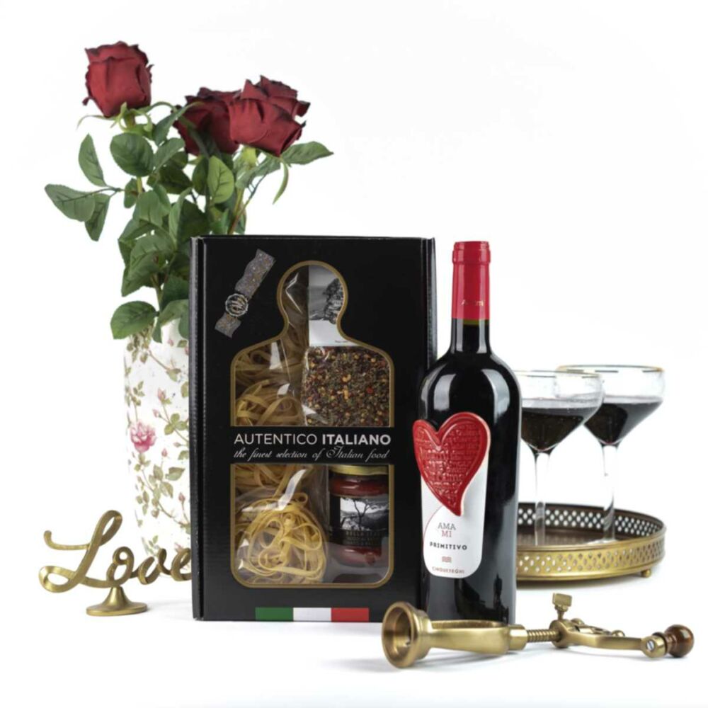 Amore Pasta e Vino ajándékcsomag eMAG.hu