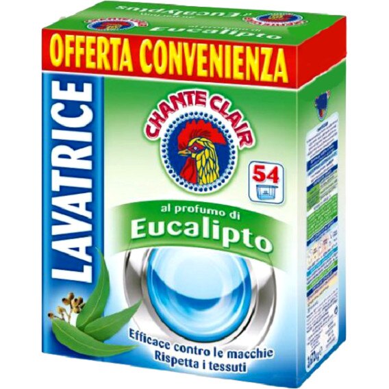 Detergent automat Chanteclair Eucalipto 54spalari 3.672 kg