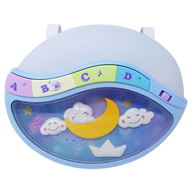 Lampa de Veghe Proiector Muzical Night Lamp Salamandra Kids, Albastru