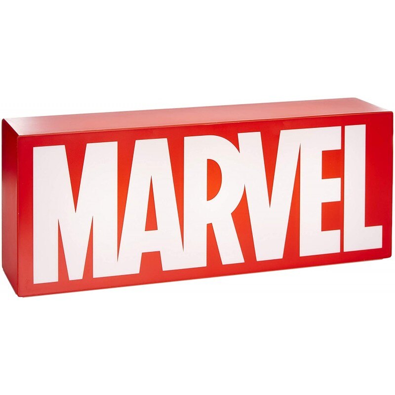 Lampa de veghe Marvel Logo , 3D , 30 CM, Multicolor
