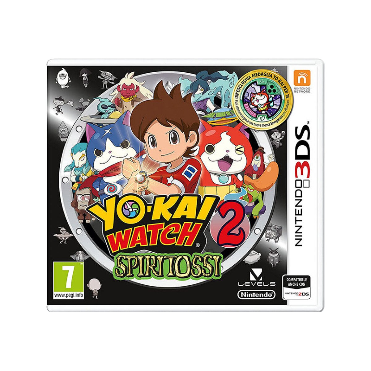 Joc Yo Kai Watch 2 Spiritossi + Medaglia Pentru Nintendo 3DS