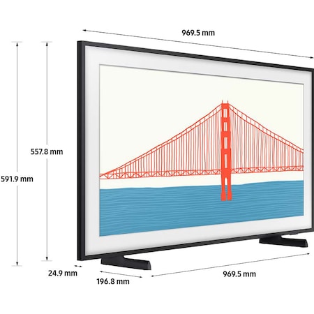 Televizor Samsung The Frame 43LS03A, 108 cm, Smart, 4K Ultra HD, QLED, Clasa G