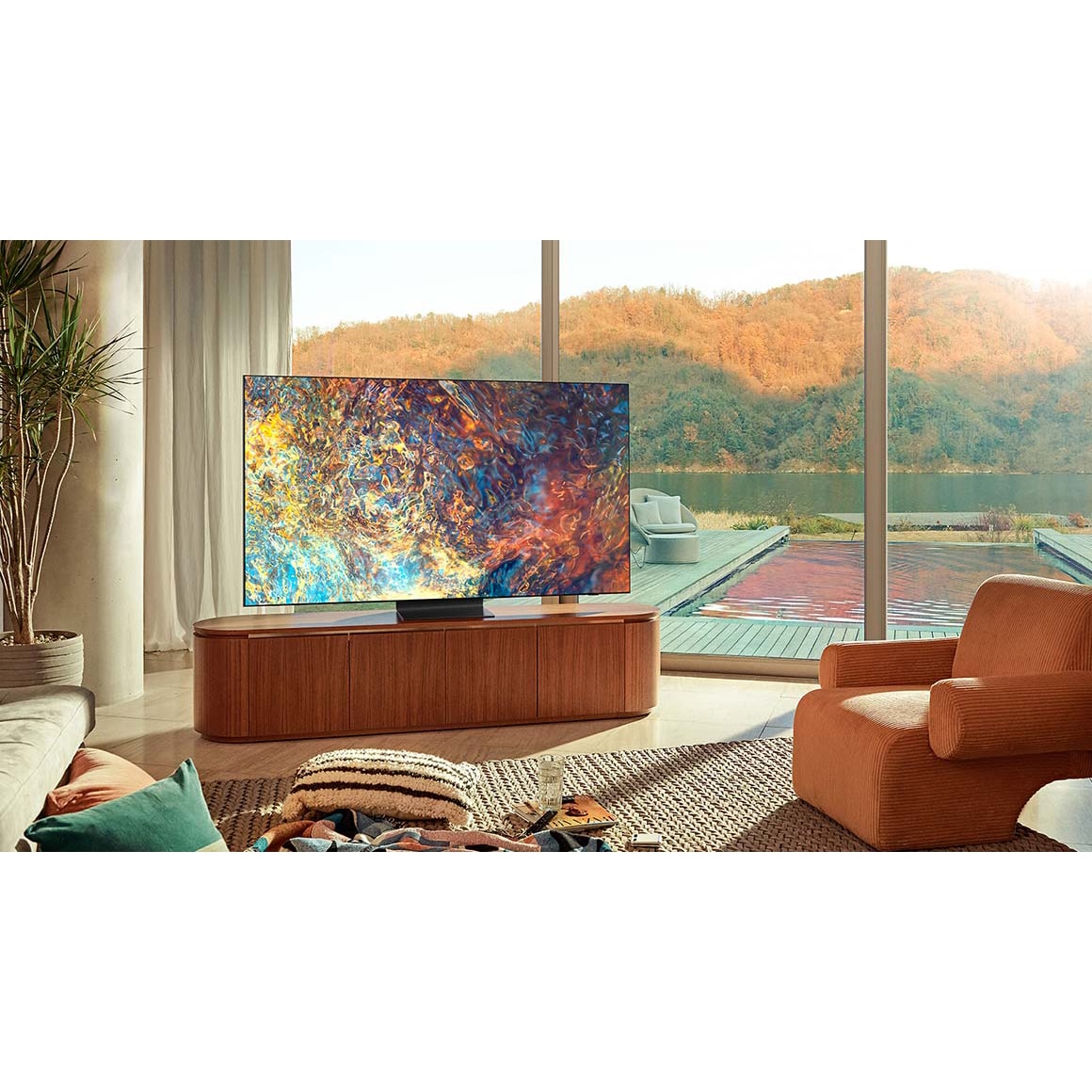 Televizor Samsung Neo Qled 55qn95a 138 Cm Smart 4k Ultra Hd 100hz Clasa G Emagro 1275