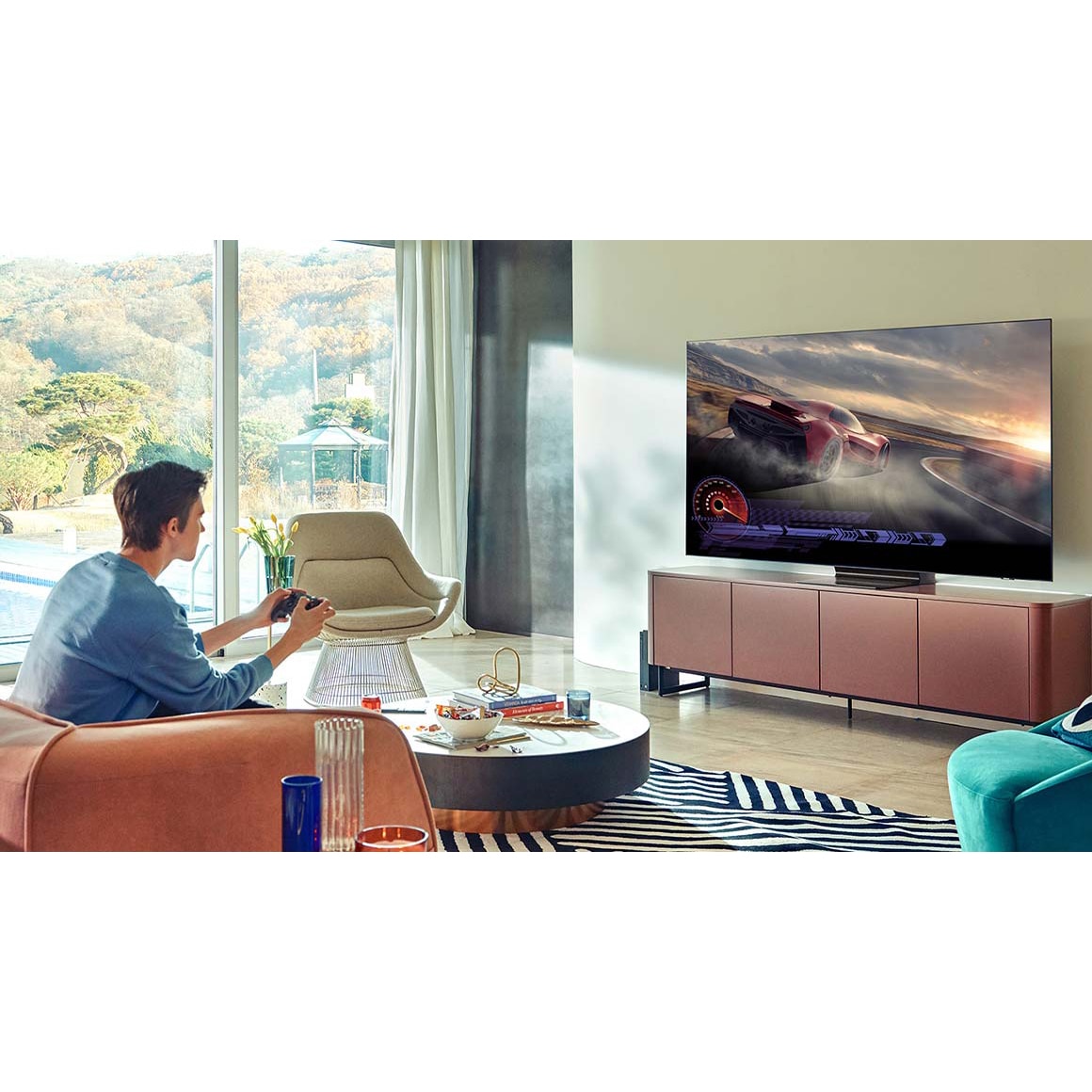 Televizor Samsung Neo QLED 65QN95A, 163 cm, Smart, 4K Ultra HD, 100Hz, Clasa G