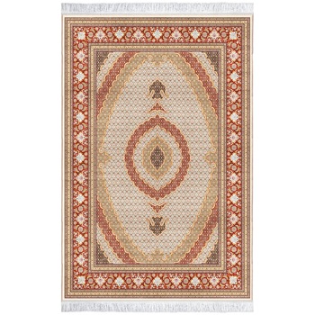 Covor Persan Mecanic EuCarpet 100922D1 Dimensiune 120x180 cm Design VIP Bej Covor Persan Mecanic EuCarpet 100922D1 Dimensiune 120x180 cm Design VIP Bej