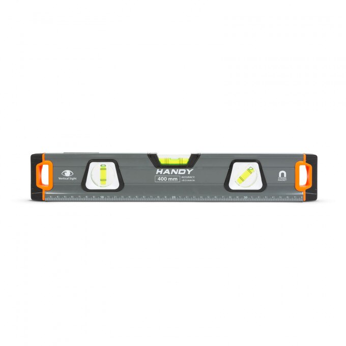 Nivela cu rigla si boloboc cu oglinda, Dimensiuni 400 x 66 x 28 mm, Material Aluminiu91004992