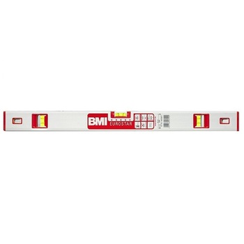 Nivela profesionala BMI Eurostar, cu 3 fiole, lungime 80cm Nivela profesionala BMI Eurostar, cu 3 fiole, lungime 80cm