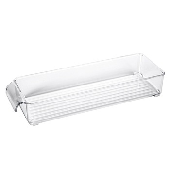Organizator pentru frigider, Zola, transparent,dreptunghiular, 30x10x5 Organizator pentru frigider, Zola, transparent,dreptunghiular, 30x10x5