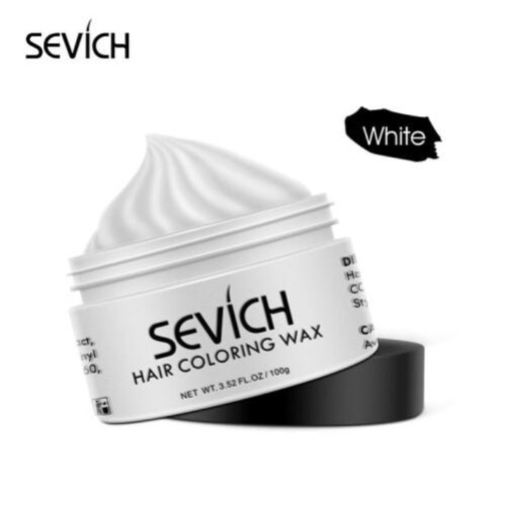 Оцветяващ восък за коса Sevich Professional, Бял, 100гр