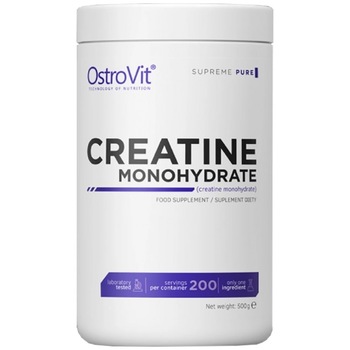 OstroVit Creatine Monohydrate Powder, Tasteless, 500 gr OstroVit Creatine Monohydrate Powder, Tasteless, 500 gr
