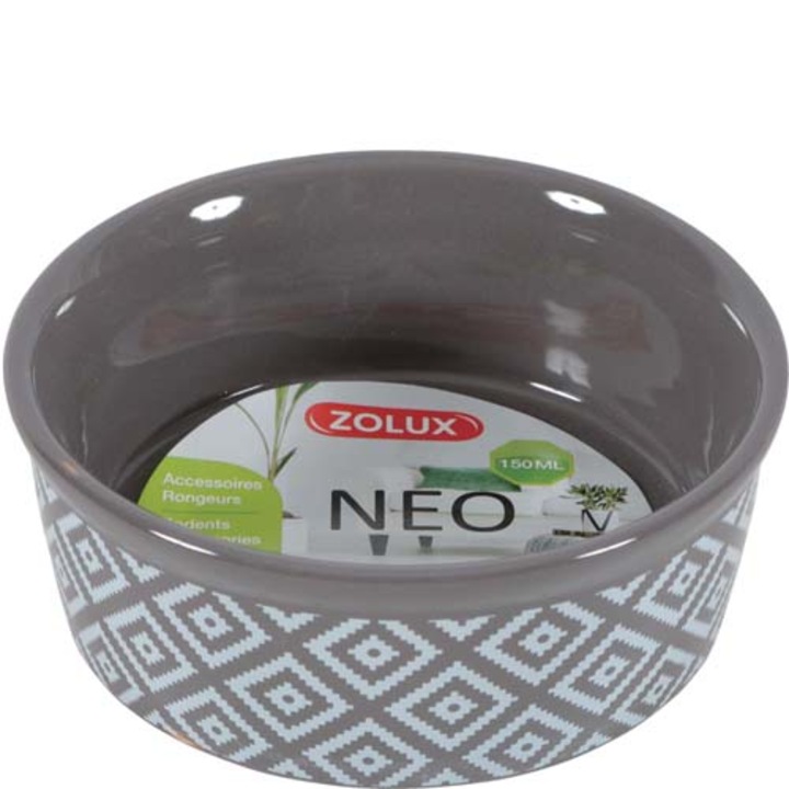 Zolux Neo Sandstone 150ml kerámia tál rágcsálóknak szürke