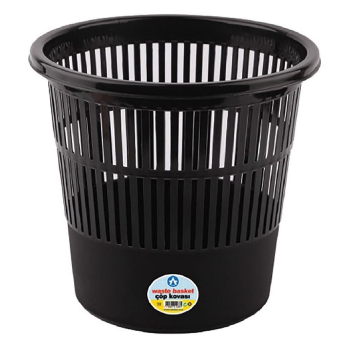 Cos de birou 11L Ark, negru