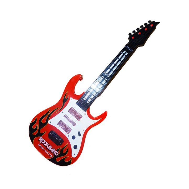 Rock Band" játék elektromos gitár, többszínű