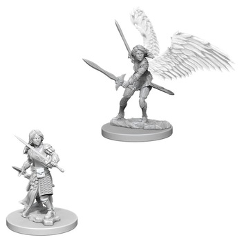 Set 2 figurine Dungeons and Dragons: Nolzurs Marvelous Unpainted Miniatures - Aasimar Female Paladin Set 2 figurine Dungeons and Dragons: Nolzurs Marvelous Unpainted Miniatures - Aasimar Female Paladin