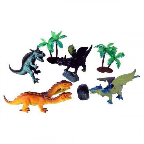 Jucarie set figurine 4 balauri si dragoni