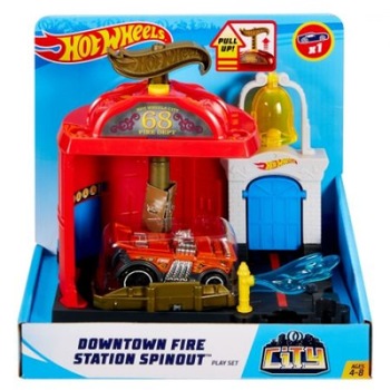 Hot Wheels Set de joaca Gotham City vs robo beasts FMY95 Hot Wheels Set de joaca Gotham City vs robo beasts FMY95