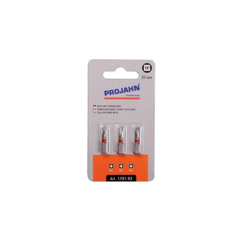 Set de biti colorati PH 1 Phillips (in cruce) PROJAHN 1/4 Set de biti colorati PH 1 Phillips (in cruce) PROJAHN 1/4