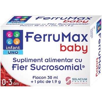 FerruMax baby Infant Uno, Solacium, 30 ml FerruMax baby Infant Uno, Solacium, 30 ml