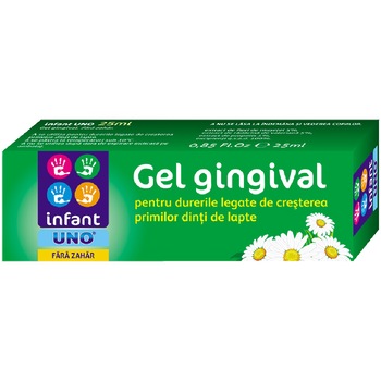 Gel gingival Infant Uno, Solacium, 25 ml Gel gingival Infant Uno, Solacium, 25 ml