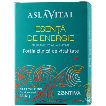 Aslavital Esenta de Energie, Zentiva, 30 capsule moi Aslavital Esenta de Energie, Zentiva, 30 capsule moi