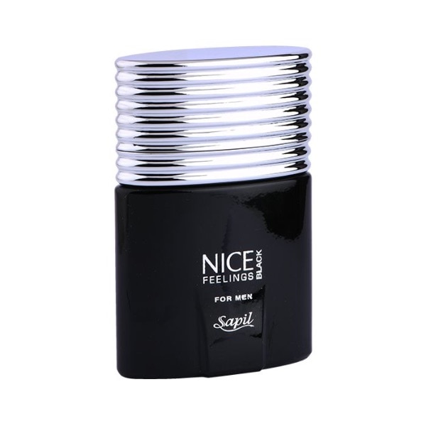Parfum Sapil, NICE FEELINGS, barbati, negru, 75 ml