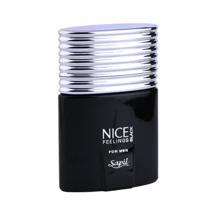 Parfum Sapil, NICE FEELINGS, barbati, negru, 75 ml