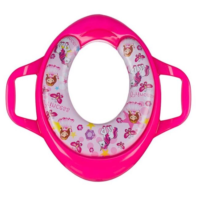 Reductor vas de toaleta Felis, Manere, 41x37cm, Roz