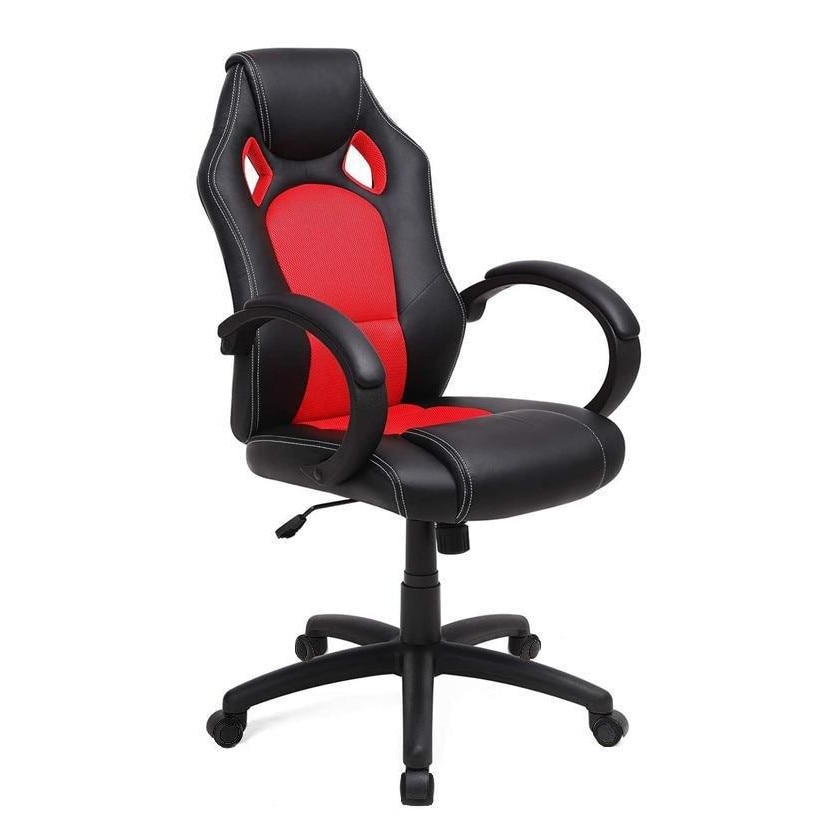 Scaun Gaming Adore EXTRA, Negru/Rosu