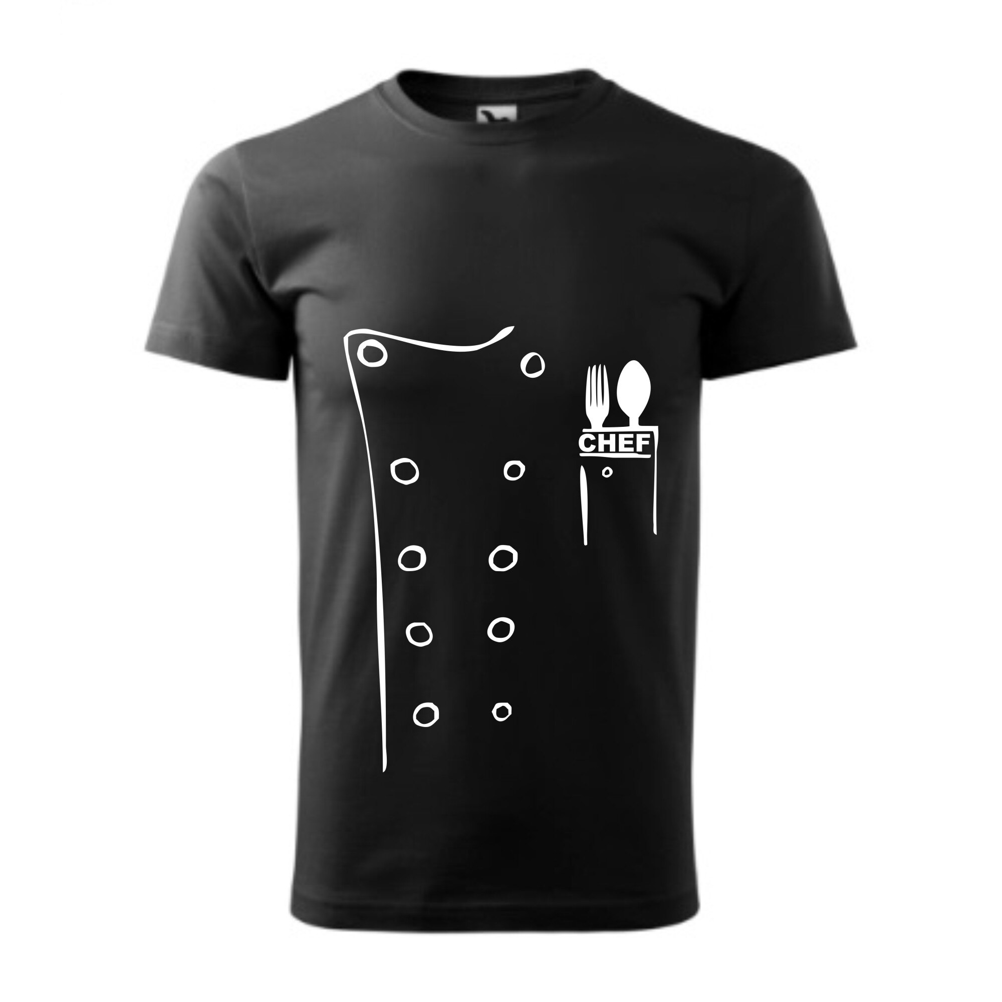 Tricou basic barbati personalizat, Adler, bumbac, negru , S INTL Bucatar