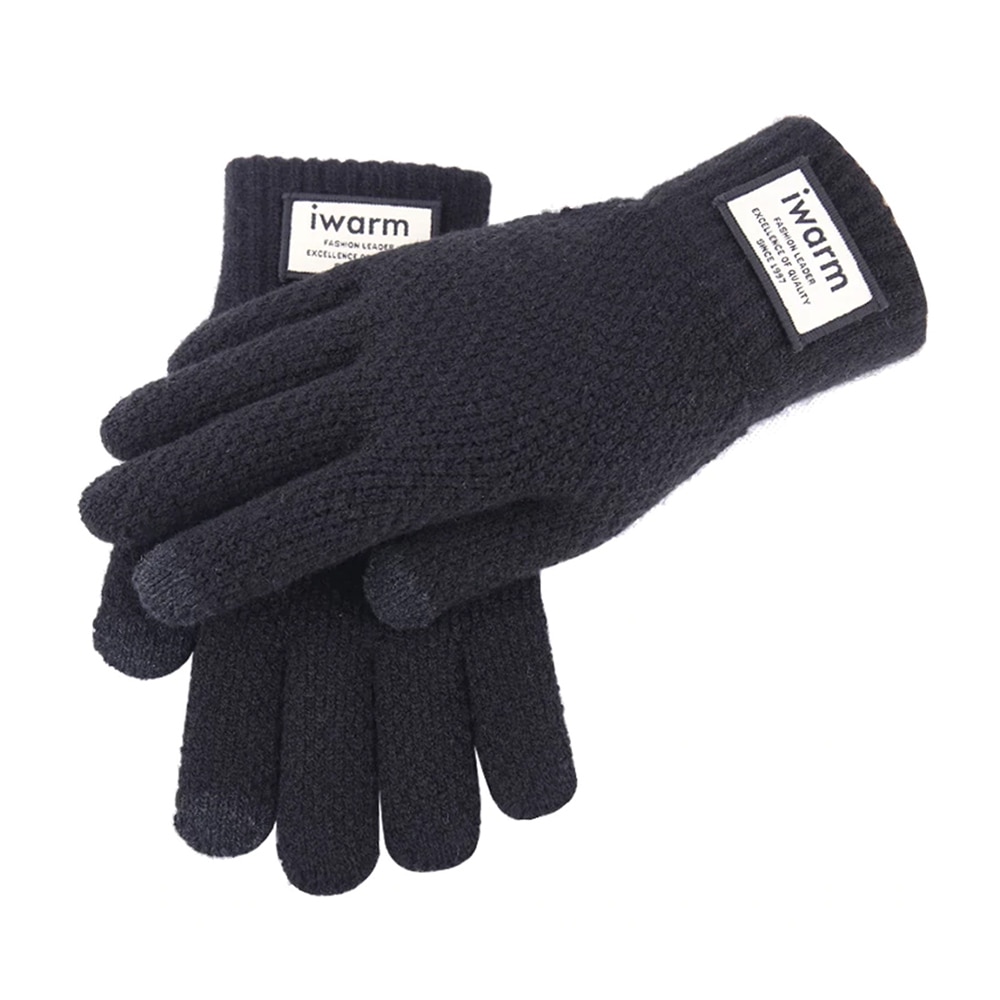 Manusi iWarm cu functie TouchScreen Premium Quality Controlled Temperature, Negre