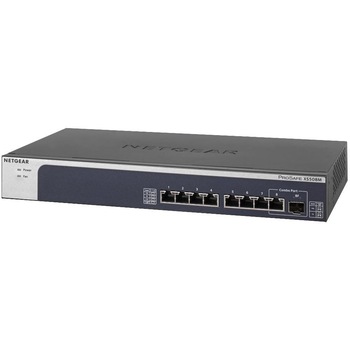 Switch NetGear XS508M, Fara management, 8-Port, 10GB/ Multi-GB ETH, Silver Switch NetGear XS508M, Fara management, 8-Port, 10GB/ Multi-GB ETH, Silver