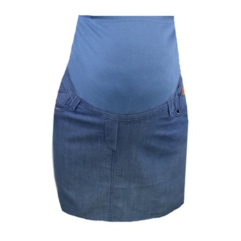 Fusta pentru gravide Mini Junior FBDDE1B, Bleumarin, S Fusta pentru gravide Mini Junior FBDDE1B, Bleumarin, S