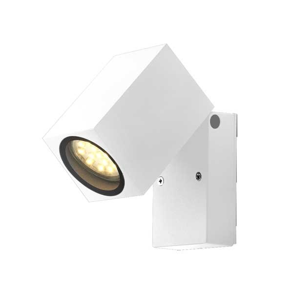 Lampa de perete, Optonica, GU10, 100x66x92 mm, IP44, Alb