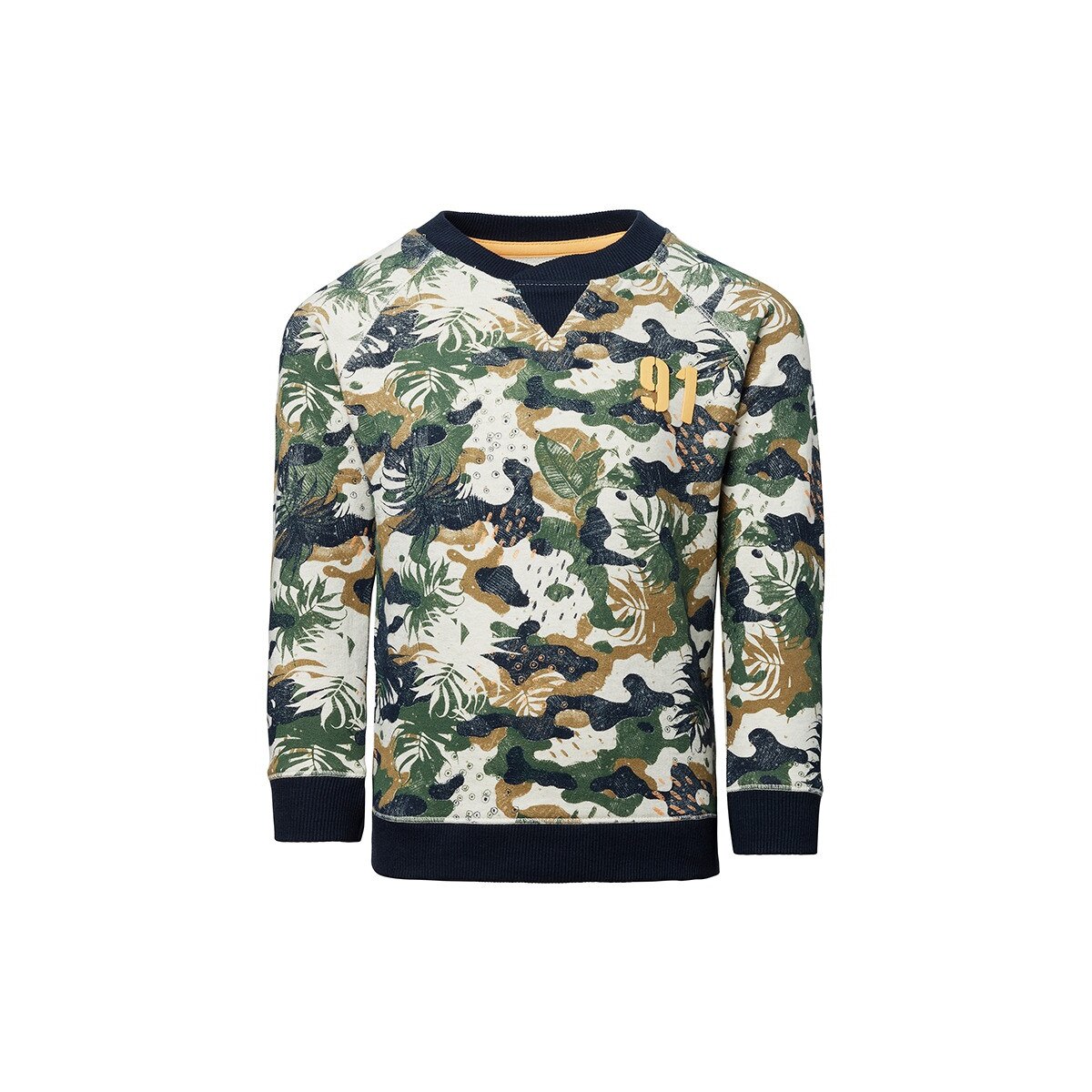 Bluza baieti, Noppies, bumbac organic, Learmont, multicolor