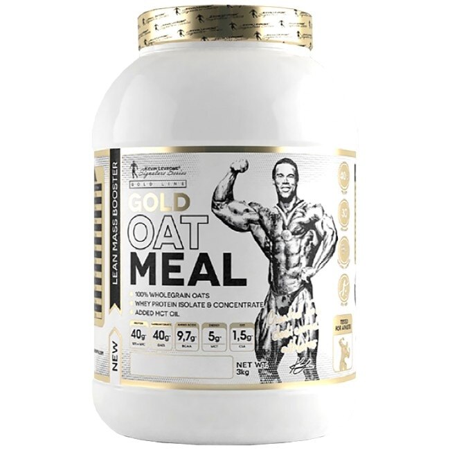 Supliment alimentar Kevin Levrone Gold Line / Oat Meal / cu Protein BCAA Glutamine MCT, Vanilie, 3000 gr