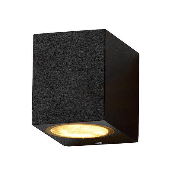 Suport Aplica Perete, Optonica, GU10, 68x81x92 mm, IP54, Negru