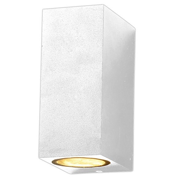 Suport Aplica Perete, Optonica, 2x GU10, 68x92x150 mm, 220-240V, Alb