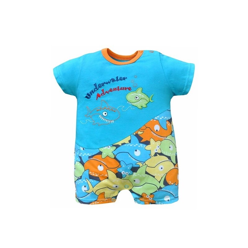 Salopeta de vara pentru baieti Koala Nemo 03-683AL, Albastru, 68