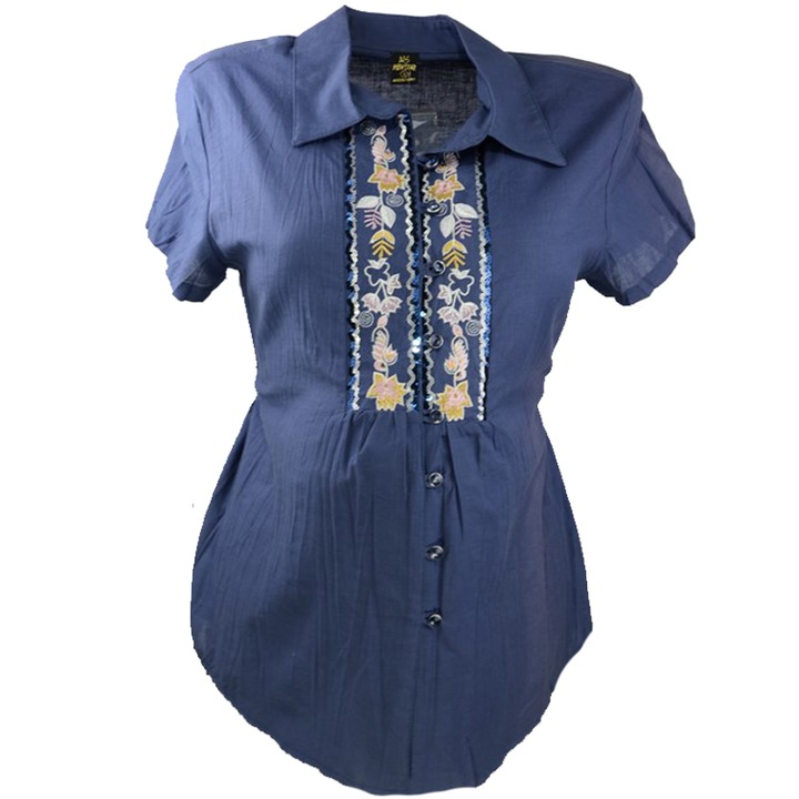 Rovid ujju ing terhes noknek New StarCNWS1C, tobbszinu, Kék, S