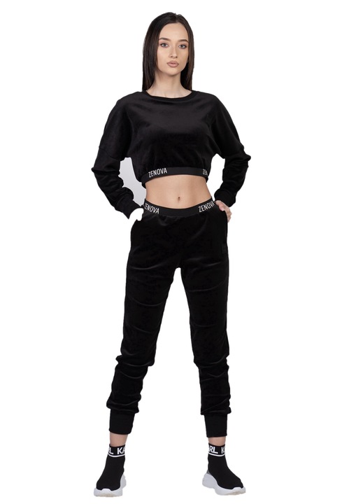 Trening dama Tokyo, Zenova, catifea, negru